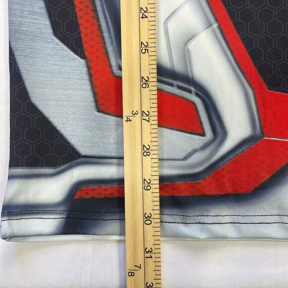 Mens Captain America End Game Print Compression Long Sleeve T-Shirt size XXL - Picture 5 of 7